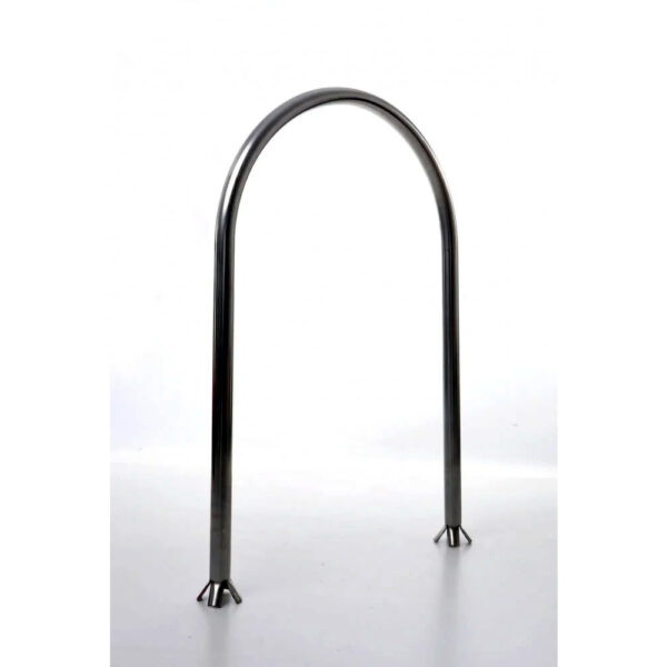 Bicicletário U Invertido em Aço Inox: Modernidade e Durabilidade para Estacionamento de Bicicletas - AL199 - Imagem 3